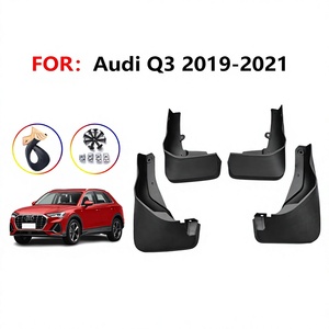 บังโคลนรถยนต์สำหรับ Audi Q3 ปี 2019 2020 2023 Sportback สีดำ วัสดุ PP PVC ป้องกันล้อและยาง  อุปกรณ์ตกแต่งรถยนต์ - Product Image 5