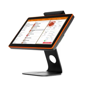 Una Stazione Digitale 15.6 ''Windows Banking Terminale Pos Macchina Cassiere Punto del Sistema di Vendita