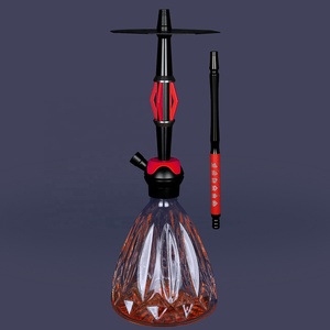 Vente en gros pas cher narguilé portable de taille moyenne en aluminium narguilé Shisha narguilé russe usine Yiwu - Product Image 5