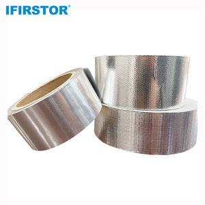 Ruban adhésif en aluminium ignifuge à haute résistance, surface <span class=keywords><strong>lisse</strong></span>, <span class=keywords><strong>prix</strong></span> bas, service <span class=keywords><strong>de</strong></span> découpe, certifié ISO9001 - Product Image 2