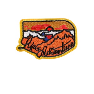 絶妙なサンセットバッジ刺繍パッチウェーブウェアデコレーションDIY刺繍パッチ在庫あり - Product Image 2