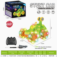 Auto Araña a Control Remoto 2.4Ghz con Cable USB, Luces Delanteras, Todoterreno, Rotación de 360°, Recargable, 4WD, Acrobacias, Venta al por Mayor en Supermercados