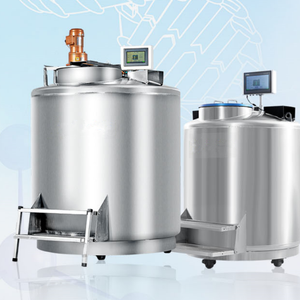 Conteneur de nitrogène liquide LN2 Dewar YDD-370-320P 370L pour expériences scientifiques avec surveillance réseau à distance - Product Image 5