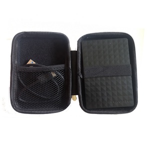 เคส EVA กันกระแทกแบบพกพาสำหรับฮาร์ดดิสก์ภายนอกขนาด 2.5 นิ้ว SSD สำหรับพกพาเดินทางพร้อมกระเป๋าตาข่ายไม่มีคุณสมบัติกันน้ำ - Product Image 1
