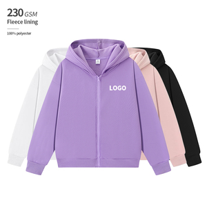 เสื้อฮู้ดซิปผู้ชายบุขนแกะ 230 GSM อุ่นสบายสำหรับฤดูหนาวและฤดูใบไม้ร่วง เสื้อผ้า unisex รับผลิตแบบ OEM พิมพ์ลายตามสั่ง ผลิตจากโพลีเอสเตอร์ 100% - Product Image 1