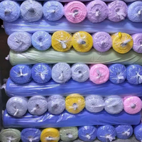 Tissu de drap de lit en microfibre 100% polyester de couleur unie le moins cher d'usine pour le marché indonésien 240cm 90gsm tissu uni teint
