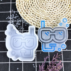 Moule de moulage en résine de silicone fait main Kingnoo, forme irrégulière, 1 pièce, style DIY, ornements décoratifs, outils pour gâteaux, en stock dans le Hebei - Product Image 4