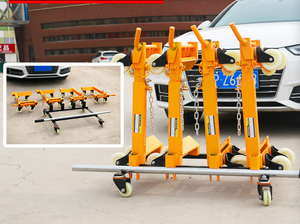 Déplaceur de véhicules hydraulique, chariot de manutention de voitures avec barre de remorquage - Product Image 5
