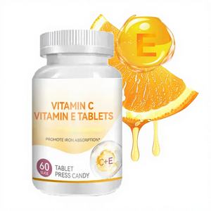Complément Alimentaire ASAP Marque Blanche Vitamines C & E en Comprimés 500mg/800mg Qualité Alimentaire pour Adultes Soutien Beauté et Éclaircissement de la Peau - Product Image 1