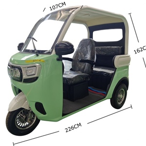 Triciclo Eléctrico de Tipo Cerrado de 4000W >60V/70Ah, Scooter Taxi de 3 Ruedas para Adultos, 4 Pasajeros, 45-55Km/h, 80KM de Autonomía, Marca TH - Product Image 6