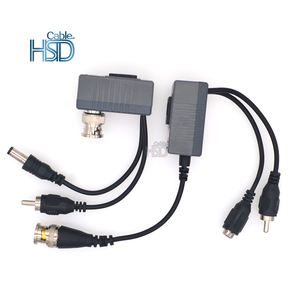 <span class=keywords><strong>Balun</strong></span> de <span class=keywords><strong>Video</strong></span> Pasivo en Oferta con Conector de Alimentación CCTV UTP BNC <span class=keywords><strong>RJ45</strong></span> 8MP Anti-Sobretensión 450-650M Certificado CE - Product Image 2