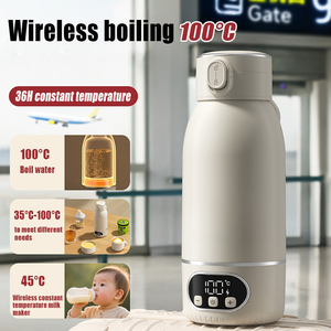 <span class=keywords><strong>Mini</strong></span> bouilloire électrique portable rechargeable à 100 ° en acier inoxydable 316L, matériau pour chauffe-sein de bébé pour réchauffer le lait - Product Image 2