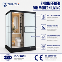 Toilettes portables de luxe avec séparation sec-humide, plateau en céramique, structure en alliage d'aluminium – Solution légère et écologique pour salles de bain hospitalières