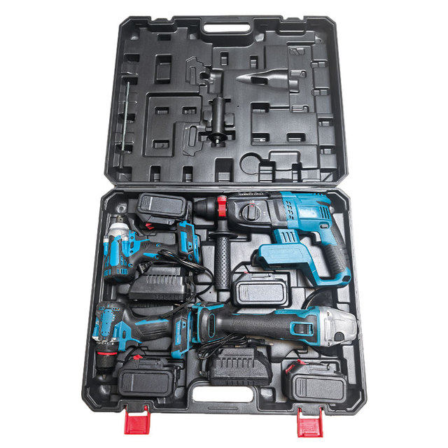 Power Drills Power Tools Drilling Machines Impact Wrench Angle Grinder Electrical Tools Cordless Battery Tool Set