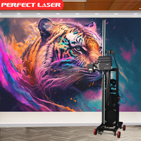 Imprimante murale numérique portable 3D UV haute résolution pour la décoration murale, la publicité et la création de fresques murales