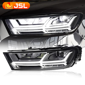Convient aux phares LED Audi <span class=keywords><strong>Q7</strong></span> 2016-2019 <span class=keywords><strong>Q7</strong></span> Upgrade High Configuration DRL Turn Signal High Beam Angel Eye Projector Lens - Product Image 1
