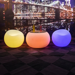 Ánh Sáng Lên Bàn Cà Phê Đồ Nội Thất <span class=keywords><strong>Led</strong></span> Bàn Bar Bàn <span class=keywords><strong>Led</strong></span> Cho Các Sự Kiện - Product Image 4