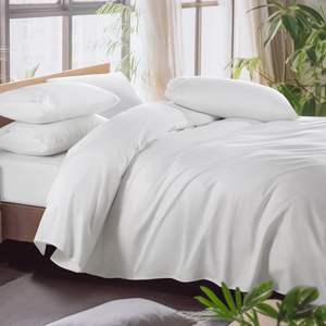 100% 이집트 면 이불 커버 세트 침대 킹 시트 세트 1000 스레드 수 럭셔리 침구 세트 통기성 및 냉각 베갯잇 - Product Image 1