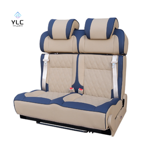 Siège passager en cuir pivotant et relevable pour voiture, MPV, VR, fourgonnette, camping-car, minibus, caravane - Product Image 1