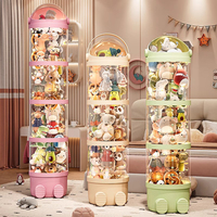 Poupées de grande capacité stockage enfants enfants boîte de rangement légère bacs conteneur jouets seau de rangement grande ouverture Durable