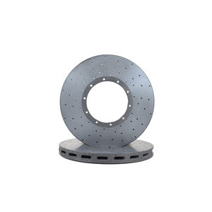 Disque de frein avant en céramique carbone OEM MOTOR SPORT 400x38mm pour Tesla Model 3 Performance Année modèle 2020 - Amélioration de 50% des performances - Product Image 2