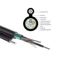 OEM GYTC8S GYXTC8S SM Armour FIG8 12 24 48 96 Câble de communication à fibre optique autoportant pour l'extérieur Prix au mètre