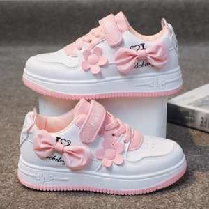 Sneaker da ragazza primavera ed estate nuovo stile scarpe da studente per bambini scarpe Casual da corsa per ragazze - Product Image 1