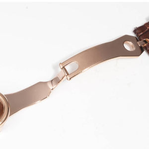 Rose Gold High End Custom Luxury Gift Seeker Watch Sapphire <b>Crystal</b> Mirror Surface White Dial Calendar Function Business Watch - Product Image 6