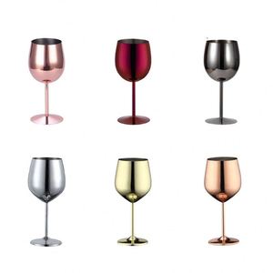 Copas de Vino Irrompibles de Acero Inoxidable de Color, Estilo Europeo, Capacidad de 200-500 ml, Opción de Logotipo Personalizado - Product Image 2