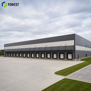 Almacén de Acero Modular Prefabricado Resistente al Fuego, Terminal de Carga Pesada de Gran Capacidad, Instalación de Depósito - Product Image 1