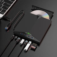 Unidad de CD/DVD portátil USB 3,0, grabadora de reproductor de DVD para ordenador portátil/escritorio, Windows, Mac OS, soporte externo para ordenador portátil/escritorio, Windows
