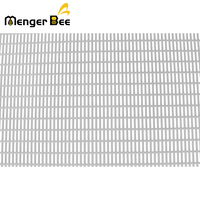 Neuer PP-Kunststoff Königinnen-Absperrgitter Menger Imkerei-Ausrüstung Trennwand Modell QE-5 2 Jahre Garantie Weiß/Gelb 50,9x42cm 10