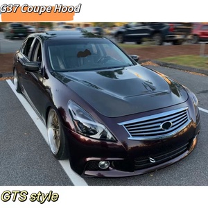 MRD G37 Sedan Coupe Carbon mui xe cho Infiniti q37 2007-2013 Coupe động cơ Bìa mui xe nắp ca-pô Bìa - Product Image 3