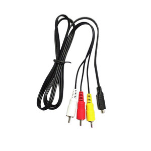 Câble AV semi-circulaire 10P vers 3 RCA pour système audio-vidéo de caméra <span class=keywords><strong>Sony</strong></span> VMC-15FS 30FS - Product Image 2