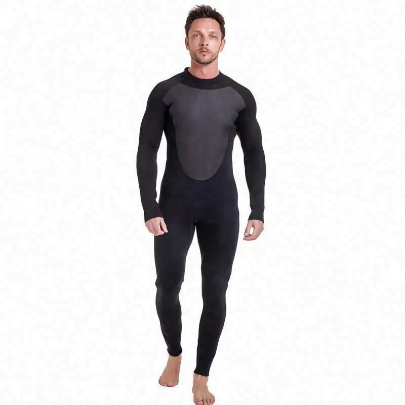 Duikers Voor Mannen Uv Volledige Duik Dikke Neopreen Duiker 5 Ml Jas Man Glu Oude Wetsuit 9Mm Diepe Set Overalls Gratis Duikpak