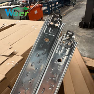 Fournisseurs chinois nouvelle conception serrure en alliage plat/tête en alliage acier plafond t composants <span class=keywords><strong>de</strong></span> grille - Product Image 3