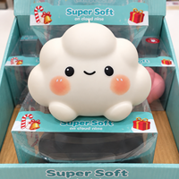 Nouveau jouet anti-stress en TPR en forme de nuage, ultra-doux, à rebond lent, au design créatif et esthétique