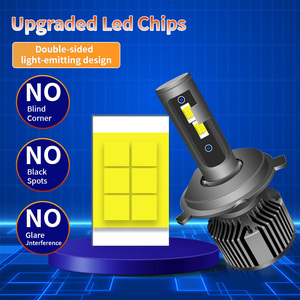 Ampoules LED H4 <span class=keywords><strong>H7</strong></span> H11 pour phares de voiture, 5000 <span class=keywords><strong>lumens</strong></span>, <span class=keywords><strong>ampoule</strong></span> LED personnalisée pour phares de voiture, vente en gros - Product Image 4