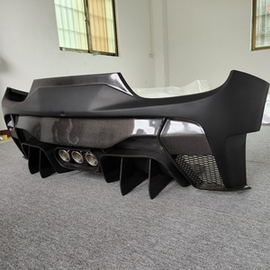 Parachoques trasero de coche de fibra de carbono estilo ZS para <span class=keywords><strong>Ferrari</strong></span> <span class=keywords><strong>458</strong></span> V para <span class=keywords><strong>Ferrari</strong></span> <span class=keywords><strong>458</strong></span> <span class=keywords><strong>Italia</strong></span> parachoques trasero difusor trasero Bodykit - Product Image 3