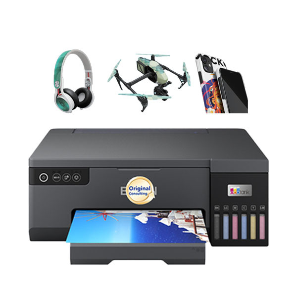 L8058 EPSO.N6 Mini USB Interface Color Sublimation Drone & Phone Case Printer with Vacuum Heat Transfer Vacu