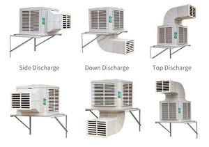Refroidisseur d'<span class=keywords><strong>air</strong></span> extérieur portable avec grand débit d'<span class=keywords><strong>air</strong></span> au sol et réservoir d'eau Caractéristiques du nouvel état Composants de base Pompe et moteur - Product Image 4