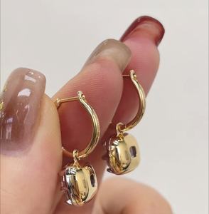Pendientes de joyería fina personalizados con corte antiguo, oro de 9k, 10k, 14k, 18k, oro rosa, amarillo, blanco, diamante de laboratorio/piedra preciosa, fabricación en fábrica - Product Image 3