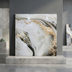 Carreaux de sol en céramique mate rustique 400x400mm, semi-porcelaine, émaillés numériquement, antidérapants, pour la décoration intérieure - Product Image 3