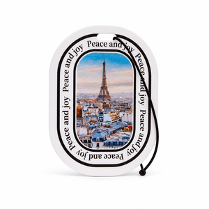 Désodorisant de voiture suspendu sur le thème de <span class=keywords><strong>Paris</strong></span>, en gros, OEM, marque privée, logo personnalisé, parfum longue durée pour l'intérieur de la voiture - Product Image 4
