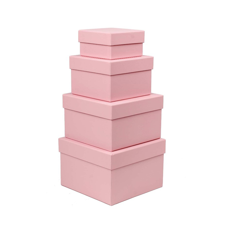 Multipurpose Rectangular Gift Boxes Small Storage Box Assorted Sizes Toys Gift Packaging