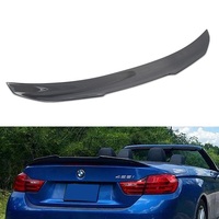 Aksesori pabrik plastik ABS untuk mazda 3 serat karbon gaya RS bibir belakang Hatchback sayap atap Spoiler untuk Mazda 3 serat karbon