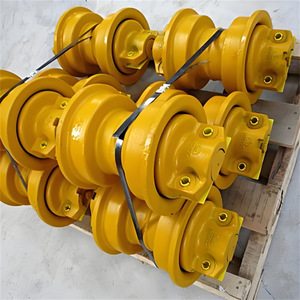 Sabuk roda empat <span class=keywords><strong>Excavator</strong></span>, sabuk roda empat roda dan tarikan, roda paduan baja SY215, suku cadang pengganti jalur ekskavator cocok - Product Image 5