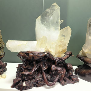 Venta al por mayor Bulk Healing Natural <span class=keywords><strong>Rock</strong></span> Large White Clear Quartz Crystal Clusters Big Stones Cluster para la venta - Product Image 6