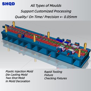 ชิ้นส่วนฉีดขึ้นรูปสำหรับบริษัทผู้ผลิต <span class=keywords><strong>ISO14000</strong></span> oem/odm - Product Image 5