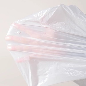 Drawstring Garbage Bags Extra Thick HDPE Plastic Household Kitchen Trash Bags With Automatic Closure - Product Image 1